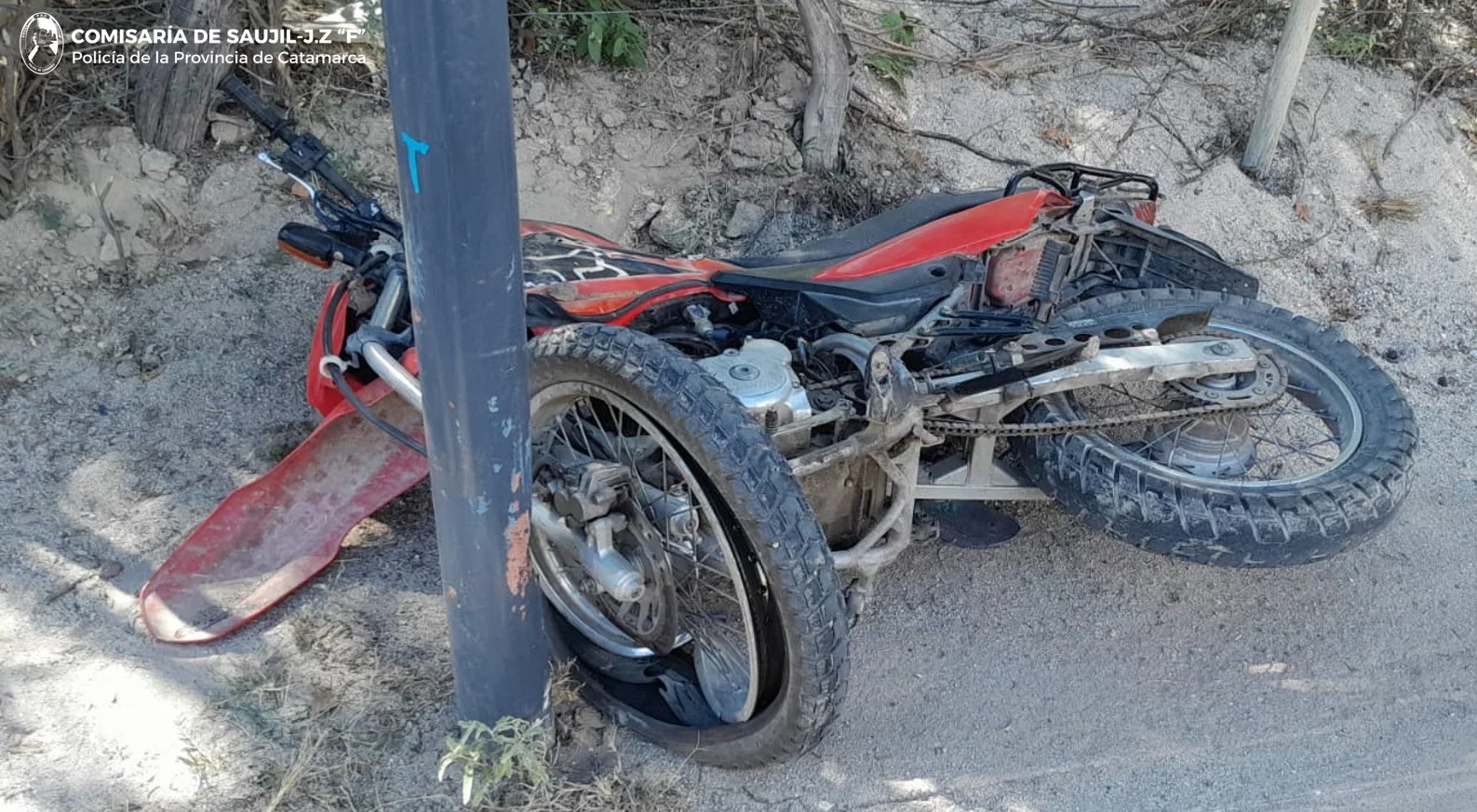 TRÁGICO SINIESTRO VIAL EN SIJÁN: UN HOMBRE PERDIÓ LA VIDA