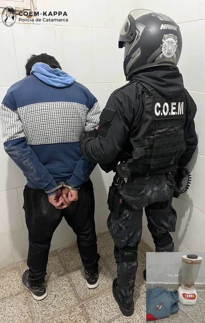 🚔 VALLE CHICO: APREHENDIERON A UN JOVEN Y SECUESTRARON ELEMENTOS DE DUDOSA PROCEDENCIA