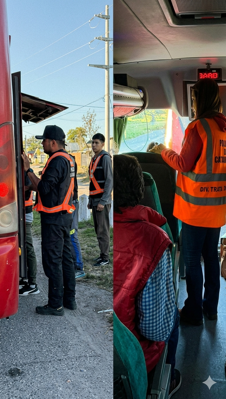 🚨 Refuerzan controles y operativos en Catamarca por la activación del “Alerta Sofía”
