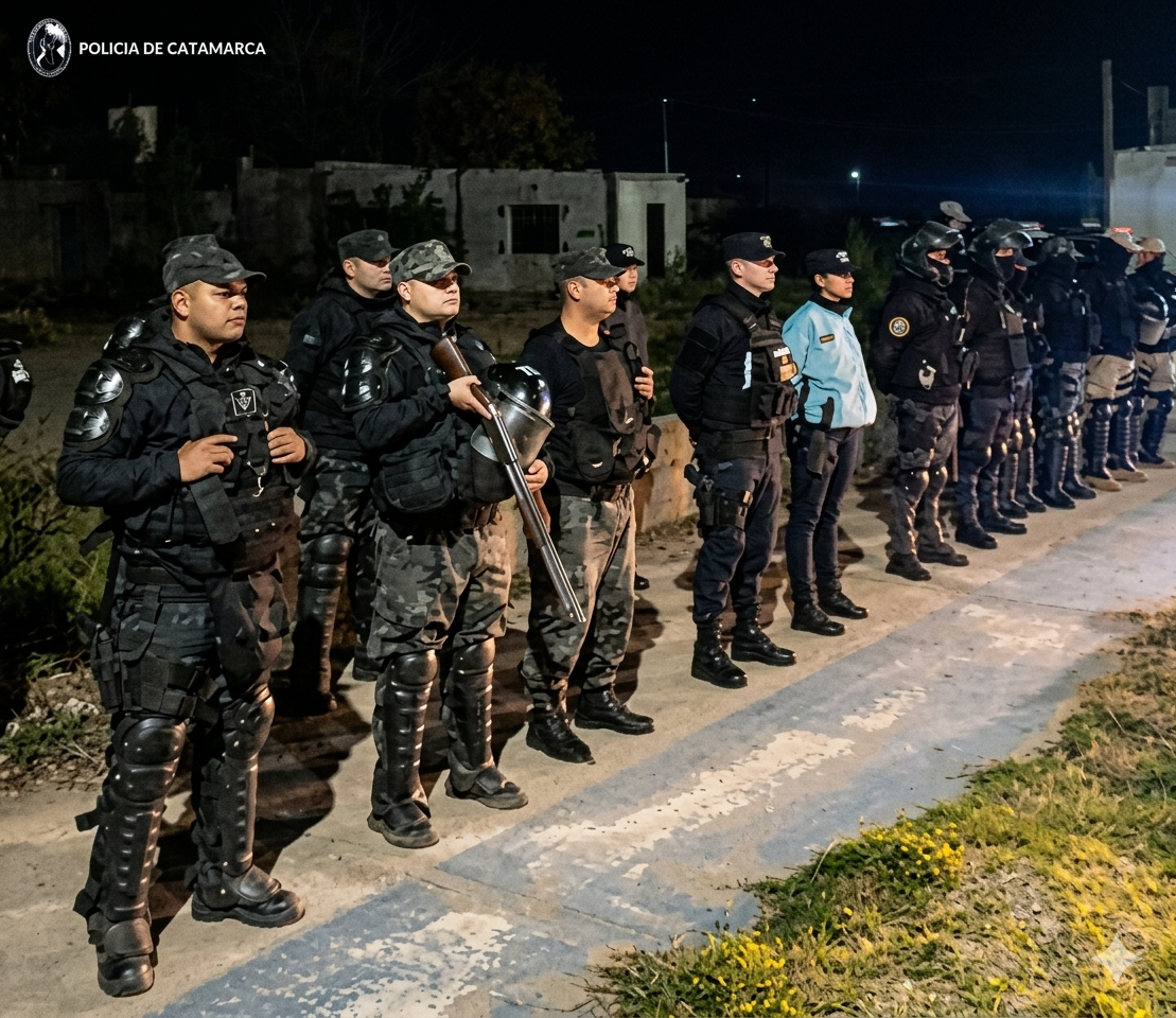 🚔 OPERATIVOS POLICIALES EN EL VALLE CENTRAL: SECUESTRARON VEHÍCULOS Y ARRESTARON A 12 PERSONAS